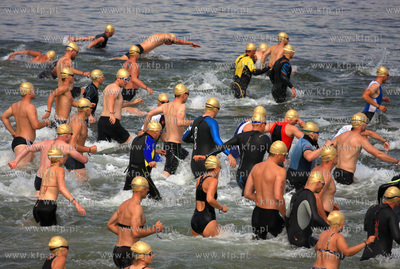 Triathlon Gdanski 2012. Calosc zawodow odbywala sie...