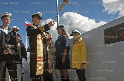 Gdynia. Uroczyste otwarcie Alei Zeglarstwa Polskiego...