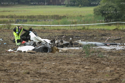Katastrofa smiglowca ROBINSON R44 RAVEN II w Wygoninie...