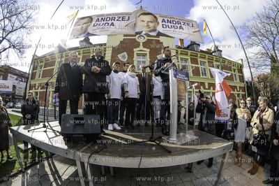 Starogard Gdanski. Spotkanie kandydata PiS na prezydenta...