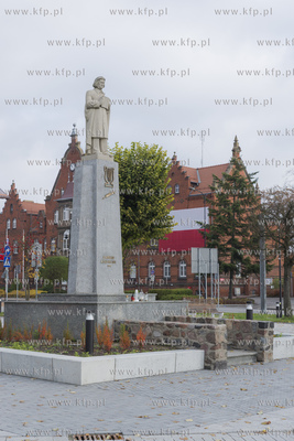 Starogard Gdański,Aleja Wojska Polskiego- Pomnik Adama...