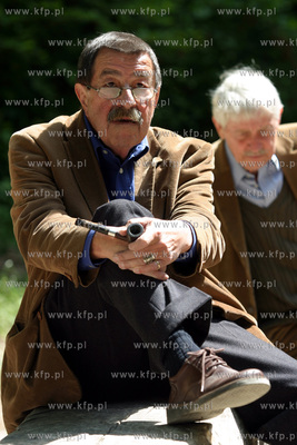 Gunter Grass - niemiecki pisarz, laureat nagrody Nobla....