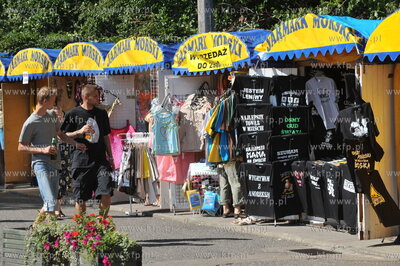 Wladyslawowo. Jarmark Morski, czyli uliczny bazar na...