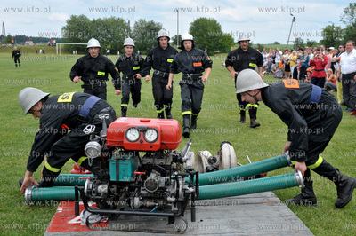 Gminne Zawody Sportowo - Pozarnicze OSP w Leznie. 24.06.2012...