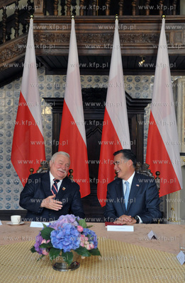 Mitt Romney, kandydat Partii Republikanskiej na prezydenta...