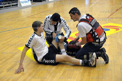 Mecz pilki recznej I ligi SMS ZPR Gdansk - Wybrzeze...