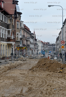 Remont i rewitalizacja ulicy Wajdeloty w Gdansku Wrzeszczu....