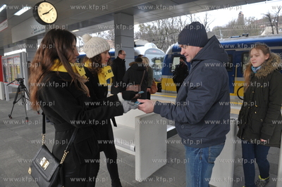 Oficjalne uruchoinienie nowej trasy kolejki SKM Gdansk...