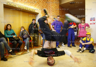 Gdansk. Polska Filharmonia Baltycka. Casting do programu...