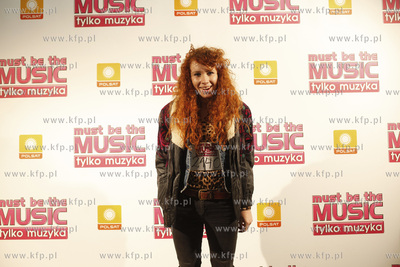 Gdansk. Budynek Not. Precasting do programu telewizji...