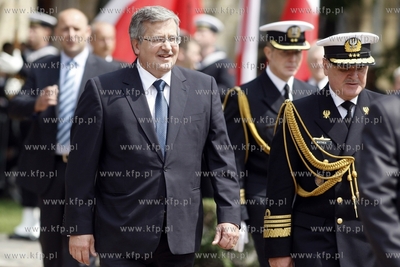 Gdynia.  Święto Marynarki Wojennej. Uroczystosci...