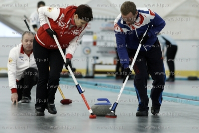 Lodowisko Brama Oliwska. Miedzynarodowy Turniej Curling'owy...