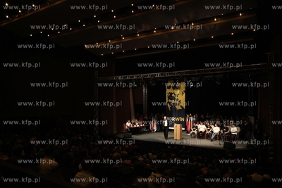 Spotkanie z kandydatem na prezydenta RP Januszem Korwin...