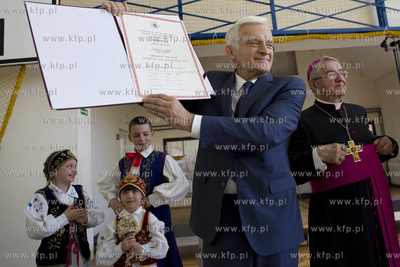 Łęgowo koło Pruszcza Gdańskiego.Uroczystość wręczenia...