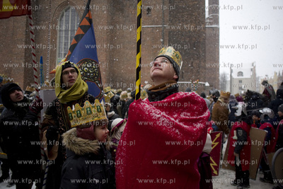 Gdansk. Orszak Trzech Kroli.
06.01.2017 
fot. Krzysztof...