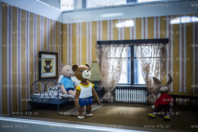 Muzeum animacji Se-ma-for w Łodzi. Eksponaty z bajki...