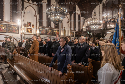 Msza za ojczyznę w kościele św. Jerzego w Sopocie,...