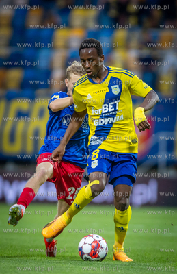 Baraże o ekstraklasę. Arka Gdynia - Odra Opole. Nz.
30.11.2023
fot....