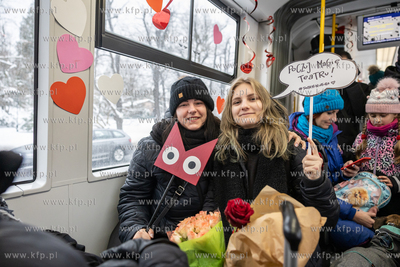 Gdański walentynkowy tramwaj.
14.02.2026
fot. Krzysztof...