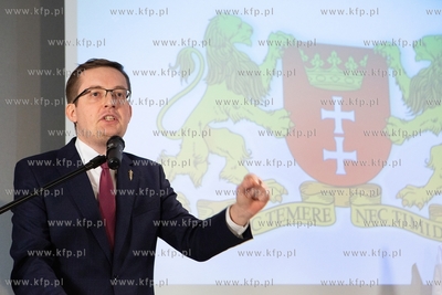 Gdańsk. Konwencja wyborcza Grzegorza Brauna, 
kandydata...