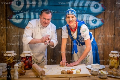 Gdańsk. Restauracja Chmielna. Eliza Wasiewicz przygotowuje...
