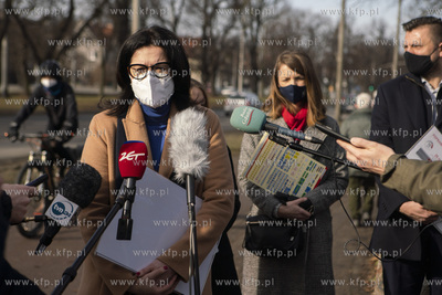 Al. Zwycięstwa w Gdańsku. Konferencja prasowa dot....