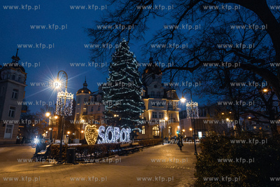 Sopot. Iluminacje świąteczne. 08.12.2023 / fot. Anna...