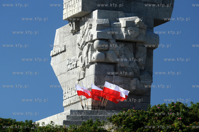 Gdansk Westerplatte. 70 rocznica wybuchu II wojny swiatowej....
