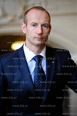 Gdansk. Nowy Ratusz. Sesja Rady Miasta Gdanska. 
Nz...