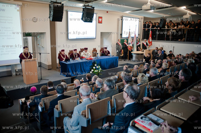 Gdansk. Nowo otwart wydzial Biologii Uniwersytetu Gdanskiego....