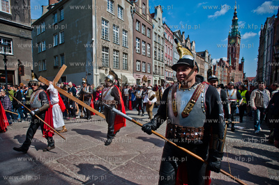 Wielki Piatek. Misterium Meki Panskiej na ulicach Gdanska....