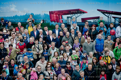 Gdansk. Matarnia. Kolej na PKM - Dzien Otwarty powstajacej...