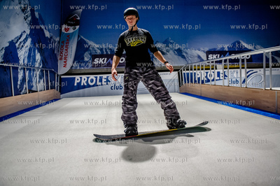 Gdansk. Oliwa. Centrum sportow zimowych Skimondo. Pierwszy...