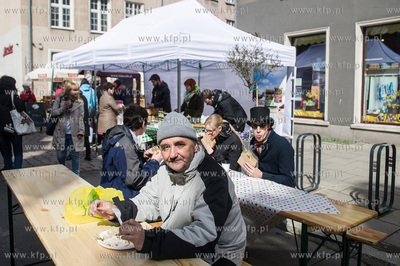 Gdansk. Wolny Targ. PIerwsza z cyklu imprez, ktore...