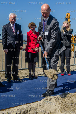 Gdansk. Terminal kontenerowy DCT. Uroczystosc inauguracji...