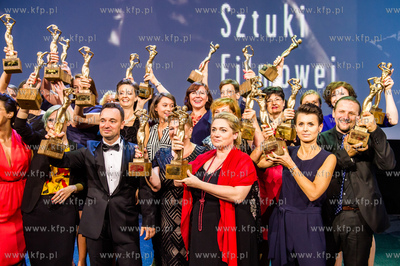 Gdynia. Festiwal Filmow w Gdyni. Gala wreczenia nagrod...