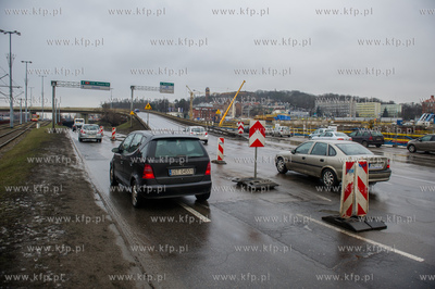 Gdansk. Zmiany w organizacji ruchu w ciagu al. Armii...