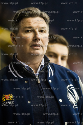 Gdańsk. Hala Oliwia. Polska Hokej Liga. Mecz o utrzymanie...