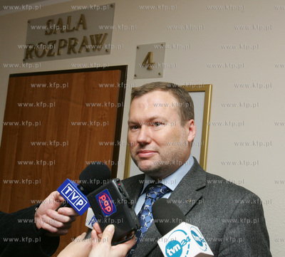 Sad Rejonowy w Szczecinie - Grzegorz Bierecki (nz)...