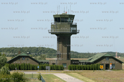 Laage, Niemcy. Z wizyta w bazie Luftwaffe  JG 73. Nz....