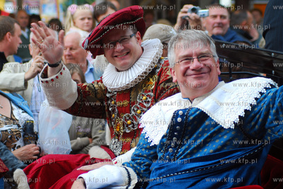 Uroczystosci zakonczenia Jarmarku sw Dominika 2008....