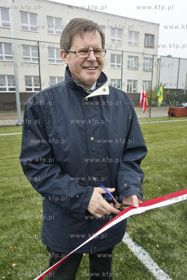 Pszczolki. Uroczyste otwarcie kompleksu boisk sportowych...