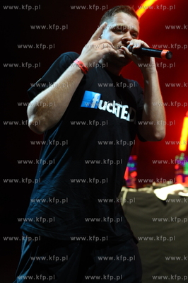 Gdansk. Plac Zebran Ludowych. Festiwal MTV Gdansk Dzwiga...