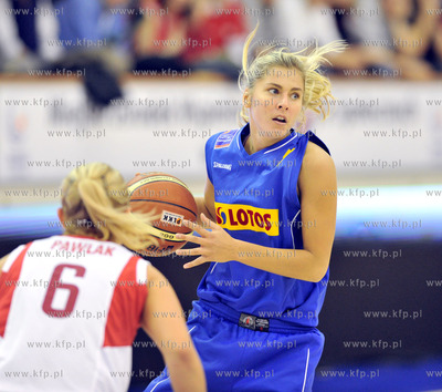 Hala Wisly w Krakowie. Ford Germaz Ekstraklasa. Koszykarki...