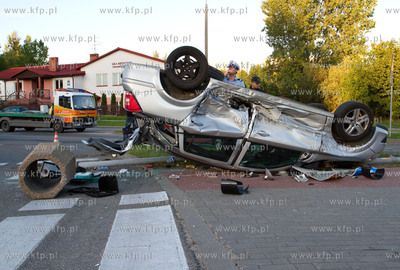 Grozny wypadek w Gdansku na skrzyzowaniu ulic Rakoczego...