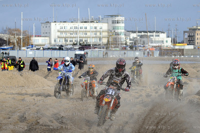 XX Final WOSP w Gdyni. Zawody Motocrossowe na Plazy...