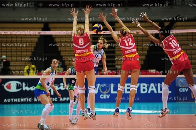 Hala Ergo Arena Gdansk/Sopot. 1/8 finalu Ligi Mistrzyn...