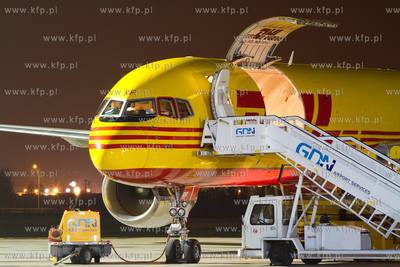 Po raz pierwszy w historii gdanskiego lotnictwa towarowego...