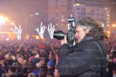 Gdynia Skwer Kosciuszki - Koncert Sylwestrowa Moc Przebojow...