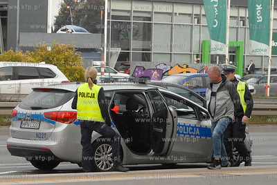Gdynia, ul. Morska. Patrol drogówki zatrzymał kierowcę...